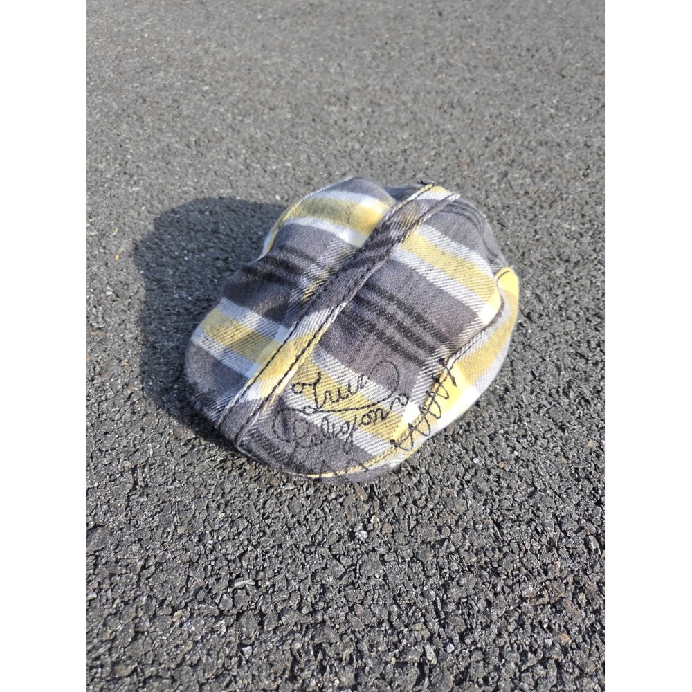 Vintage True Religion Y2K Newsboy Cap Hat One Size Unisex Plaid